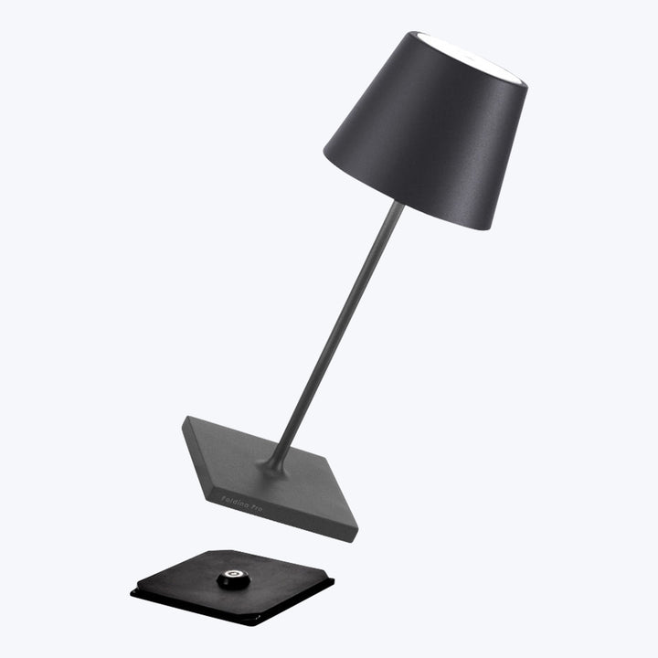 Poldina Mini Table Lamp Dark Grey