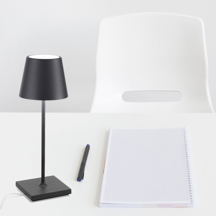 Poldina Mini Table Lamp Dark Grey
