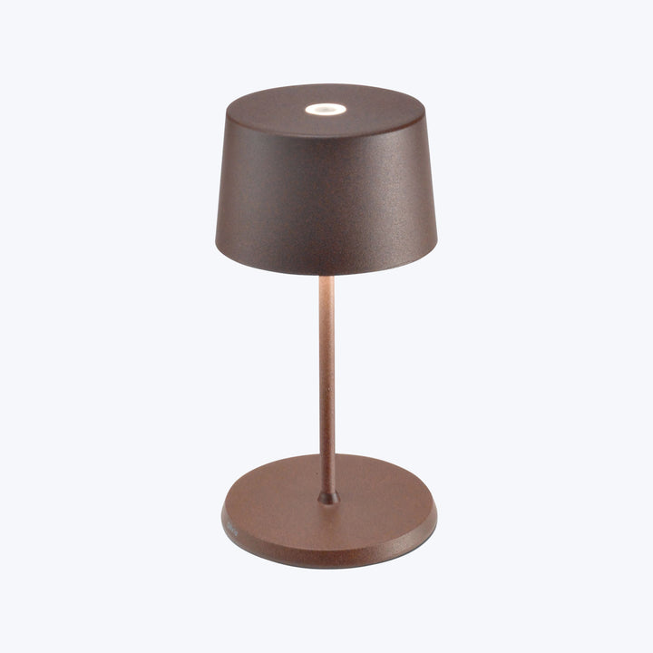 Olivia Mini Table Lamp Rust