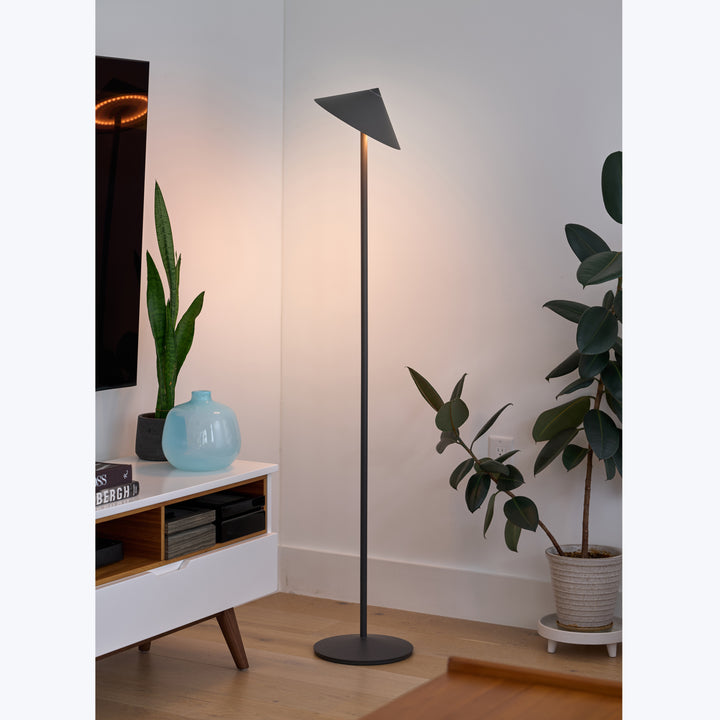 Pina XXL Floor Lamp Titanium