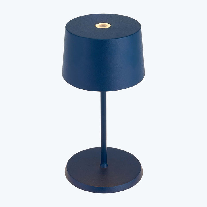 Olivia Mini Table Lamp Steel Blue