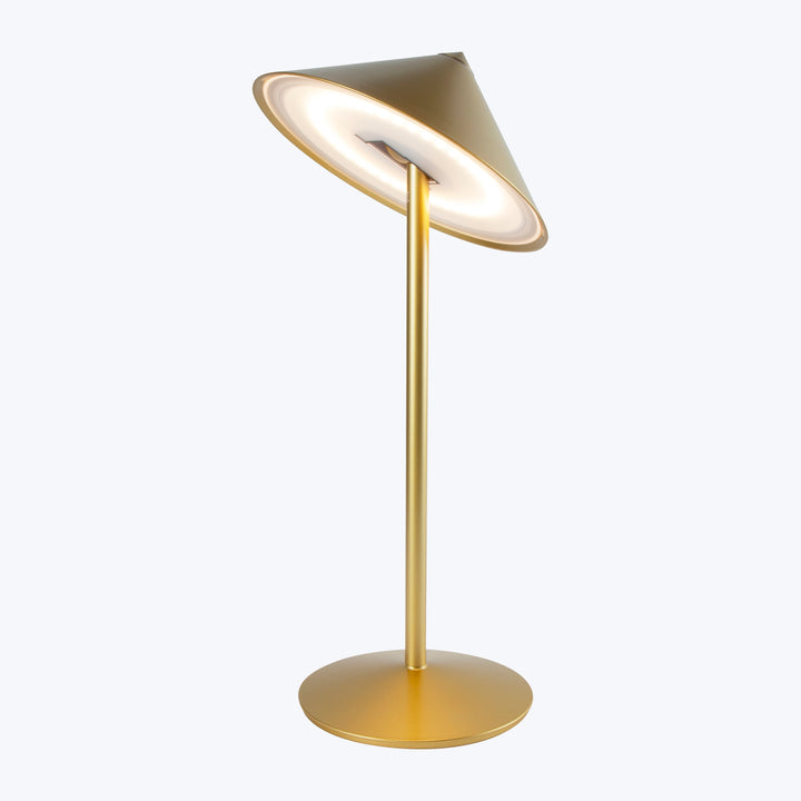 Pina L Desk Lamp Gold