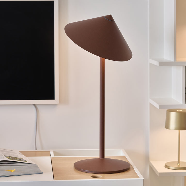 Pina L Desk Lamp Bronze