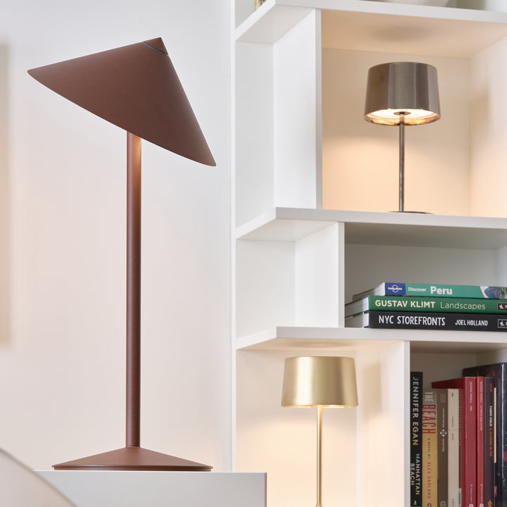 Pina L Desk Lamp Bronze