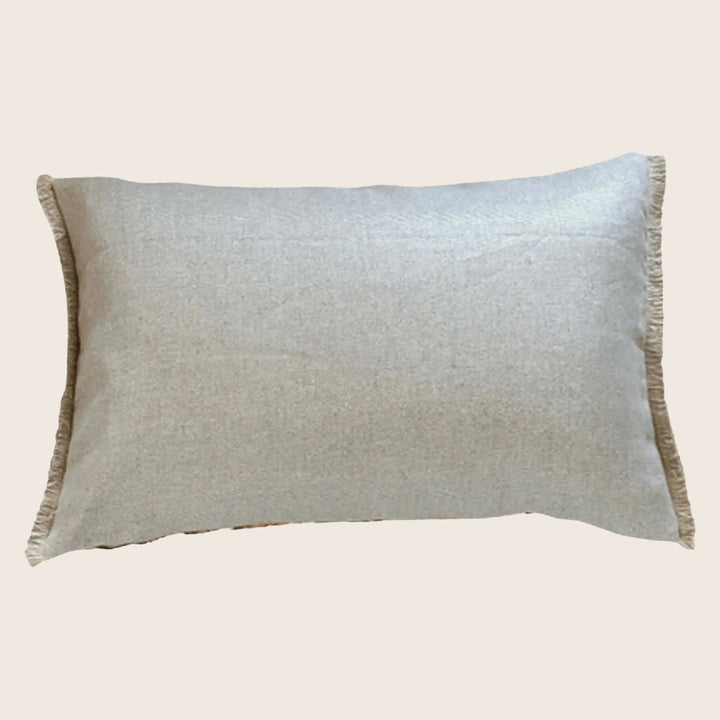 Vintage 1970s Floral Pint Lumbar Pillow