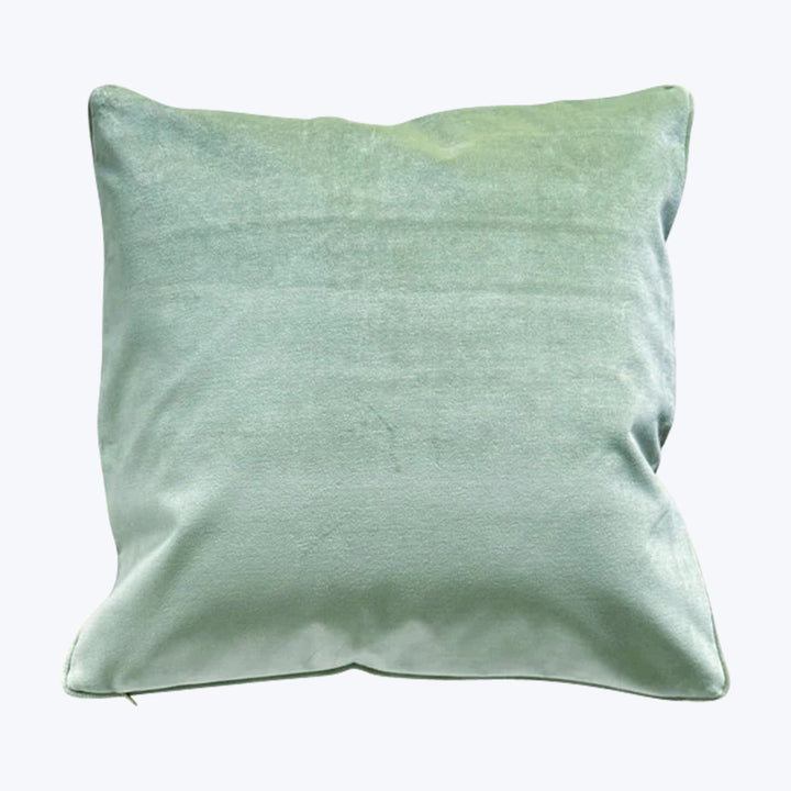 Vintage 1970s Floral Quilt Pillow 20" x 20"