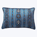 Silk Ikat Sari Lumbar Pillow