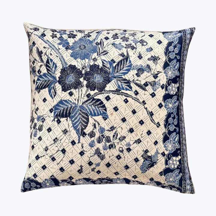 Vintage Batik Pillow Right Border