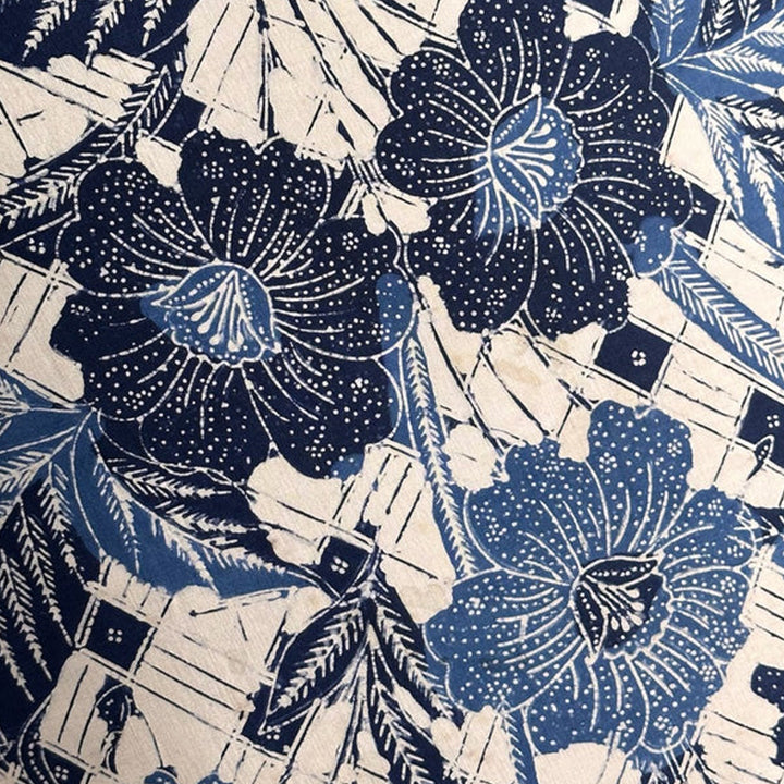 Vintage Batik Lumbar Pillow 16" x 36"