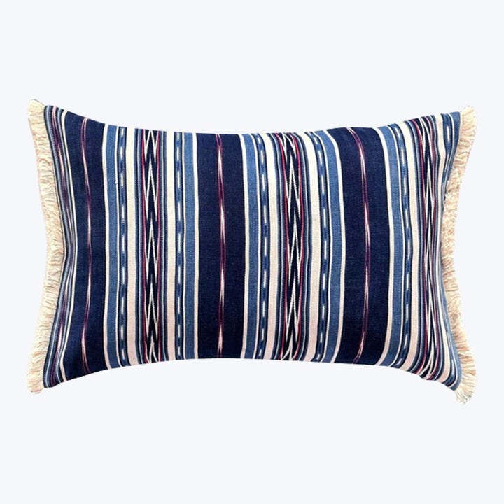 Woven Poncho Lumbar Pillow 13" 20"