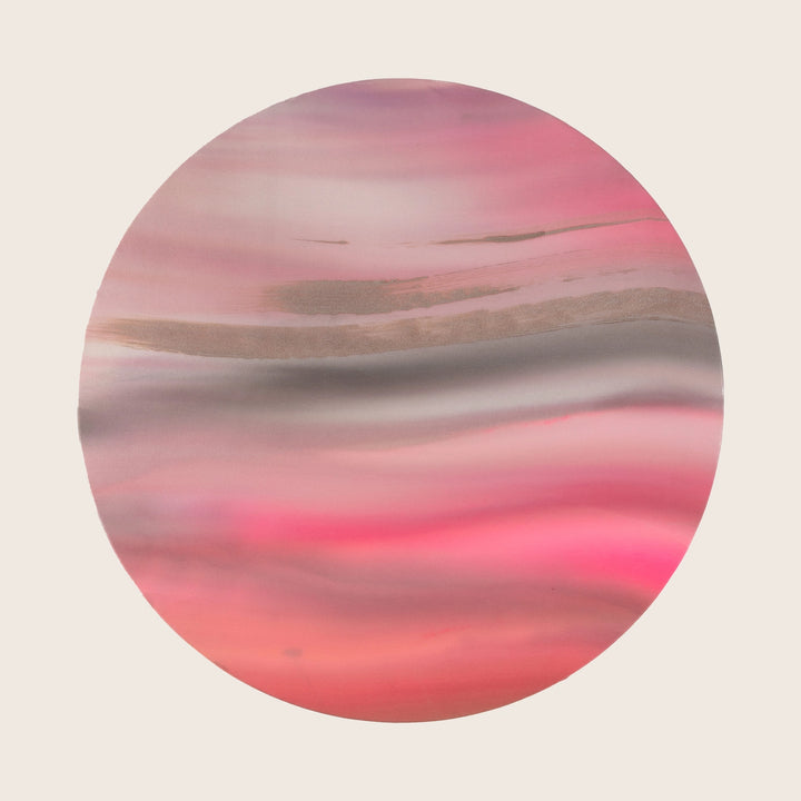 Pink Gravity Painting