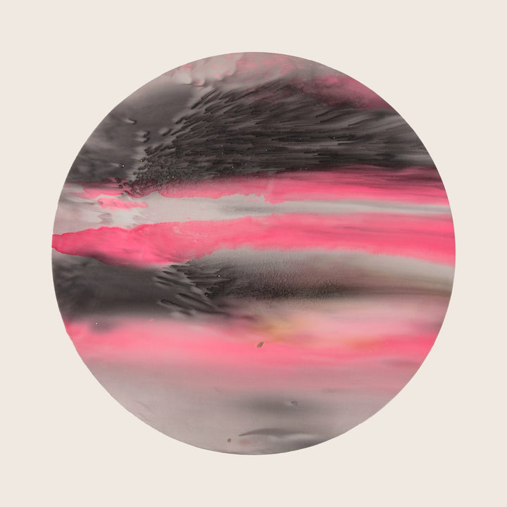 Pink Gravity Painting