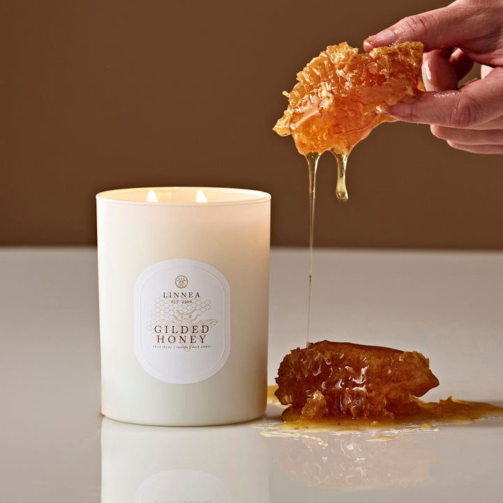 Gilded Honey Candle