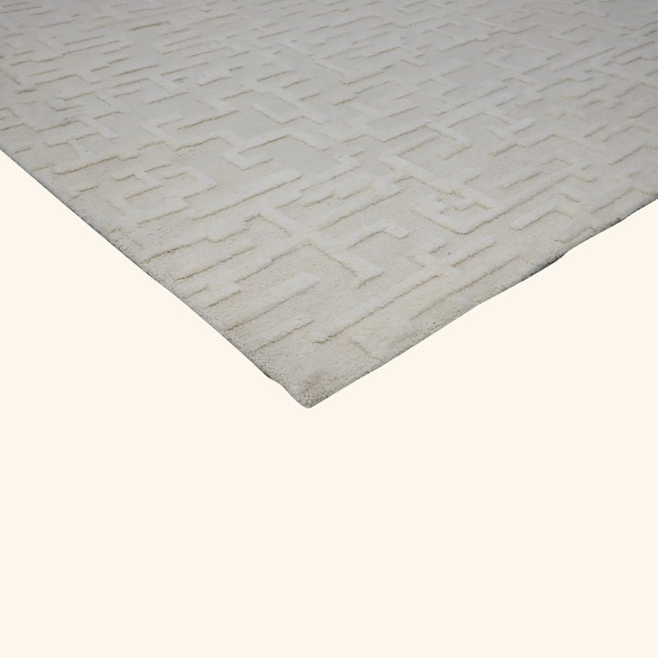 Ivory Essentials Moroccan Wool Rug