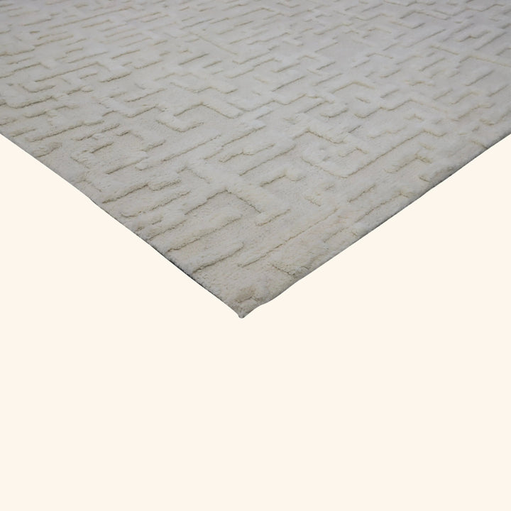 Ivory Essentials Moroccan Wool Rug