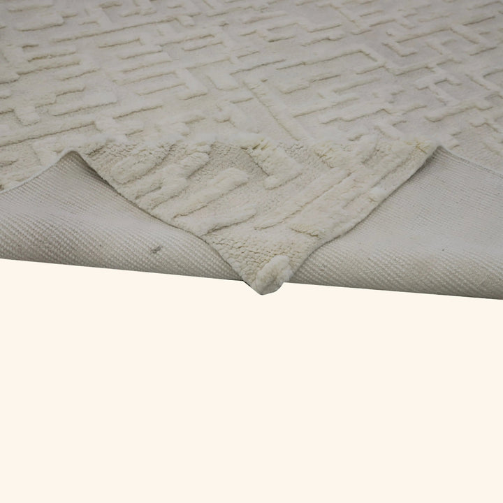 Ivory Essentials Moroccan Wool Rug