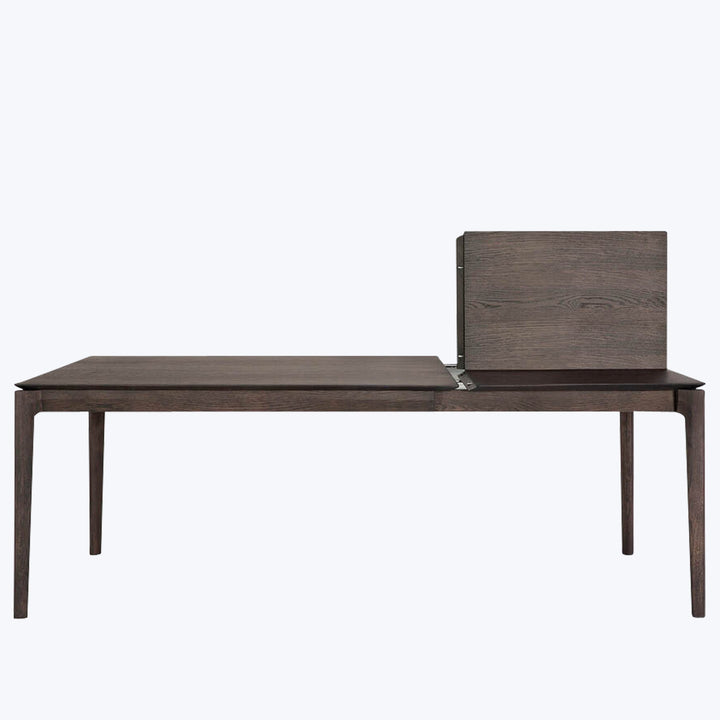 Oak Bok Extendable Dining Table Brown / 55"-87"