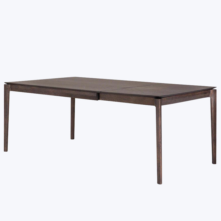 Oak Bok Extendable Dining Table Brown / 55"-87"