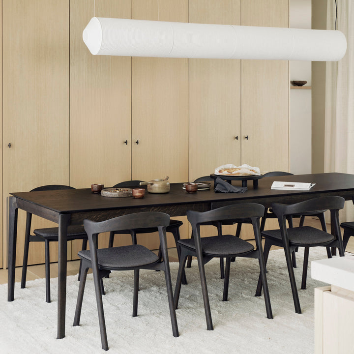 Oak Bok Extendable Dining Table Brown / 63"-94.5"