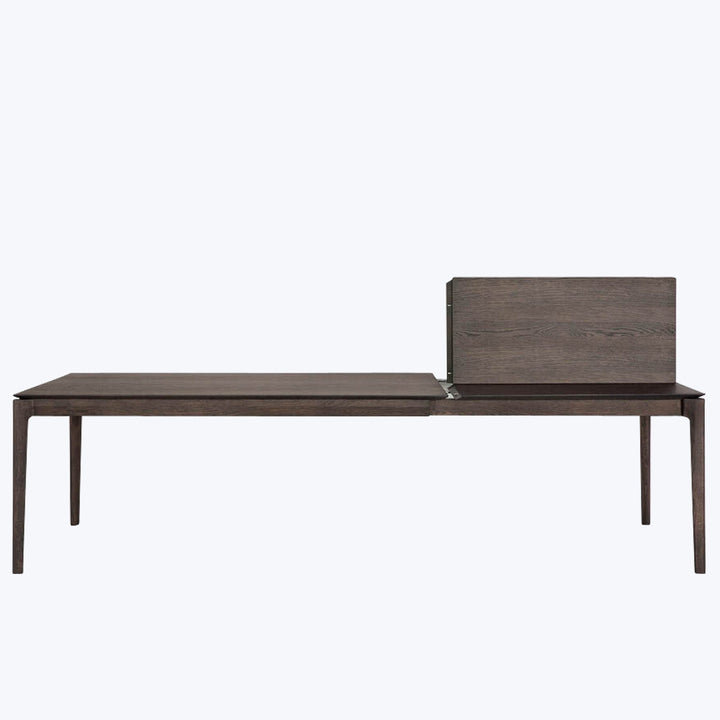 Oak Bok Extendable Dining Table Brown / 71"-110"