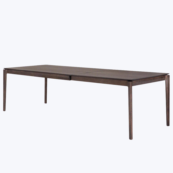 Oak Bok Extendable Dining Table Brown / 71"-110"