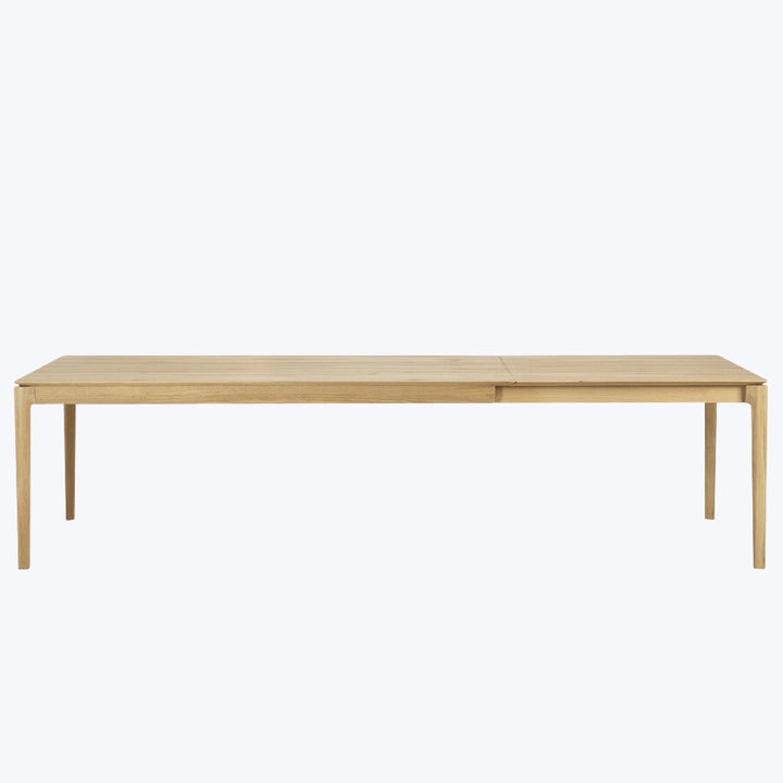 Oak Bok Extendable Dining Table Natural / 79"-118"