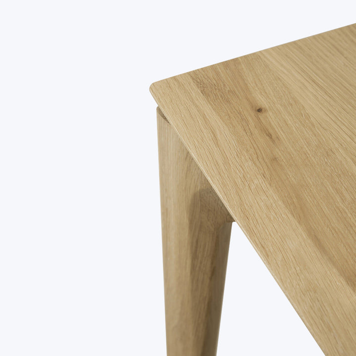 Oak Bok Extendable Dining Table Natural / 79"-118"