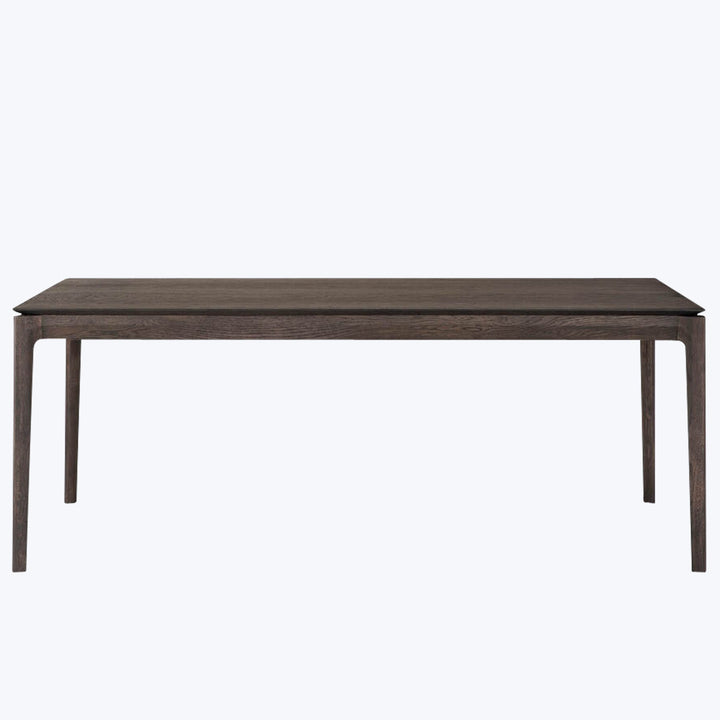 Oak Bok Extendable Dining Table Brown / 79"-118"