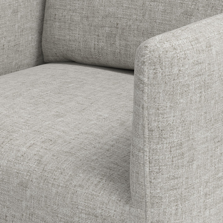 Rye Slipcover Dining Armchair Zuma Linen Feather