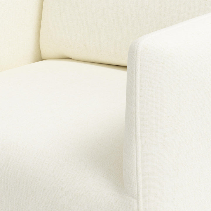 Rye Slipcover Dining Armchair Zuma Linen White