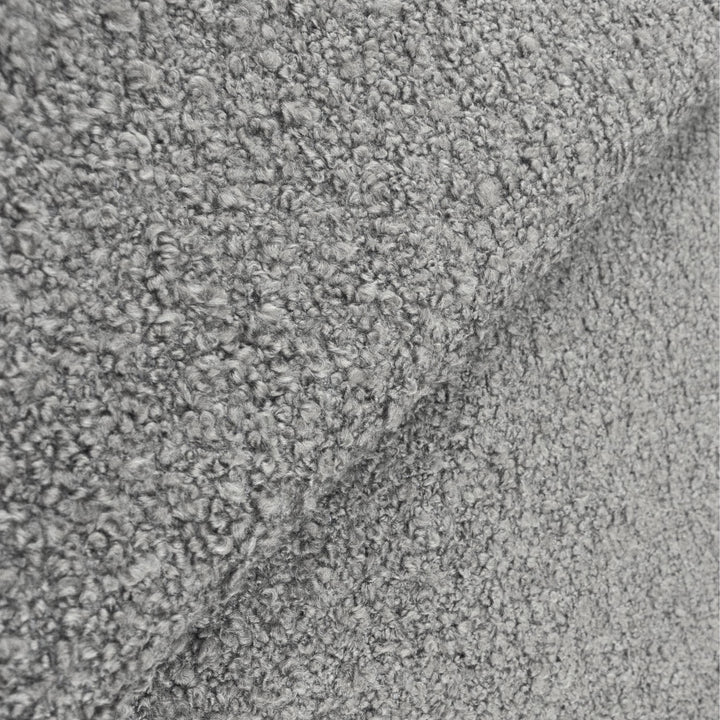 Laurel Settee Boucle Grey