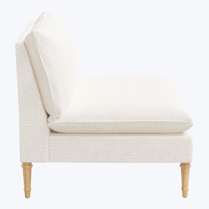 Laurel Settee Sherpa Natural