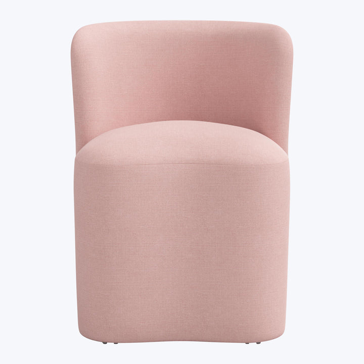 Montague Dining Chair Linen Blush