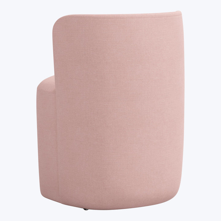 Montague Dining Chair Linen Blush