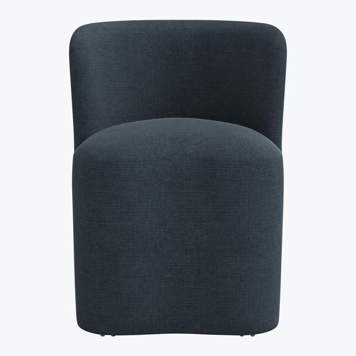 Montague Dining Chair Linen Navy