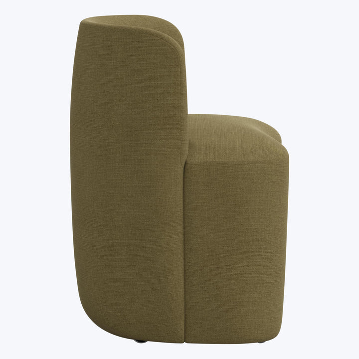Montague Dining Chair Linen Olive