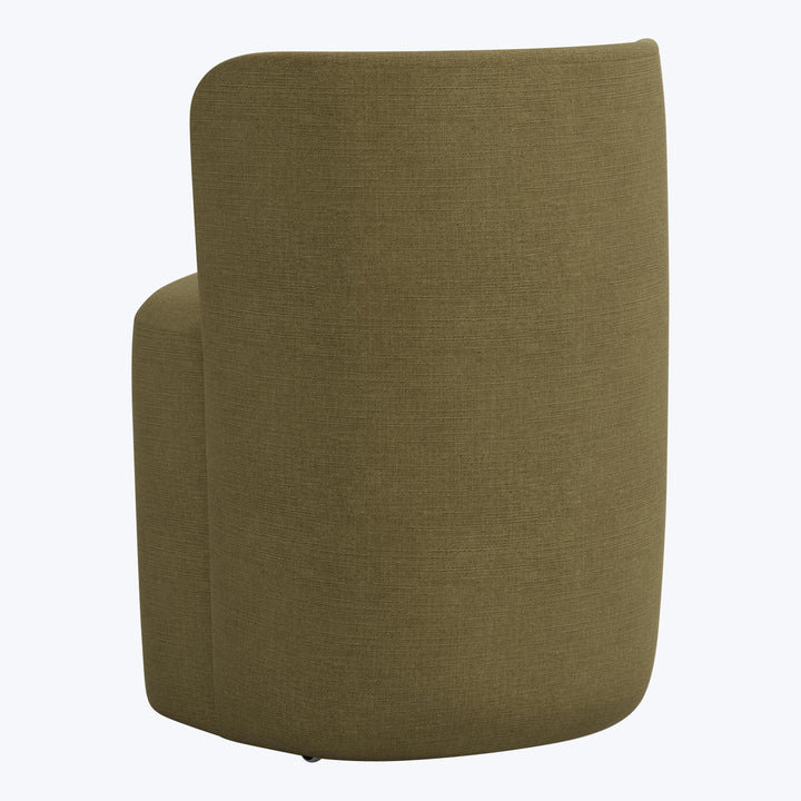 Montague Dining Chair Linen Olive
