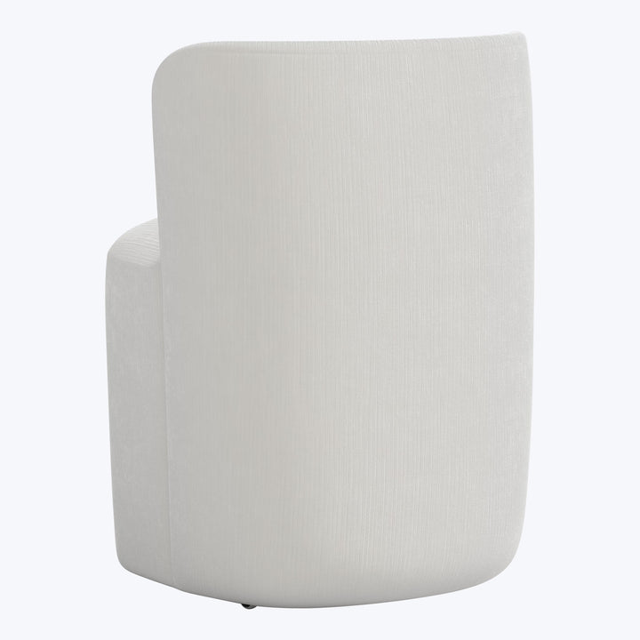 Montague Dining Chair Performance Velvet Snow