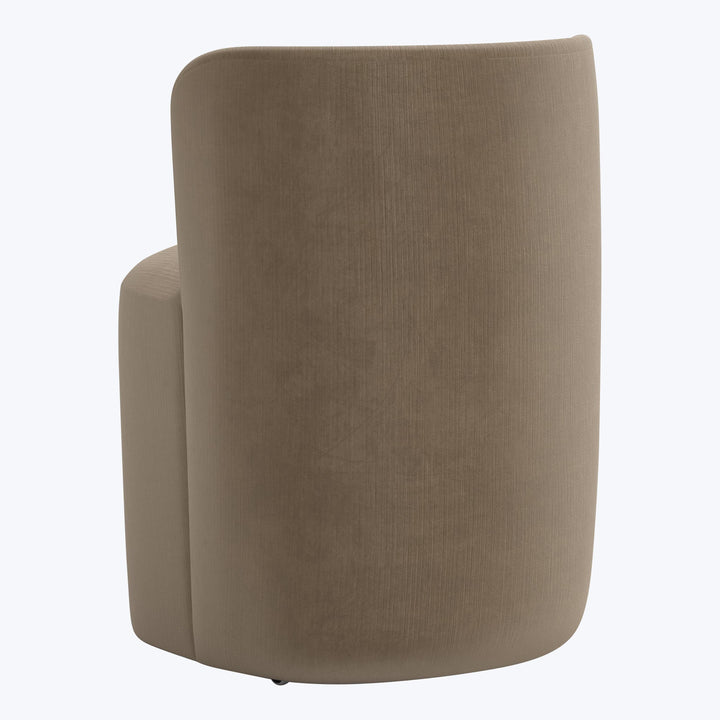 Montague Dining Chair Performance Velvet Walnut