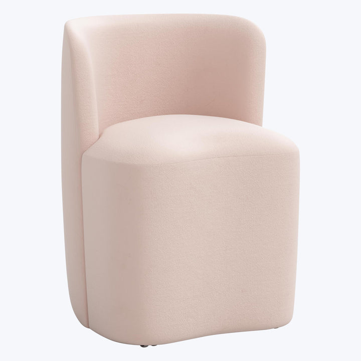 Montague Dining Chair Velvet Blush