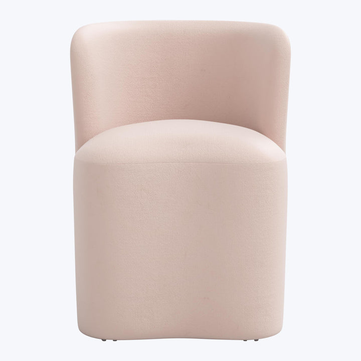 Montague Dining Chair Velvet Blush