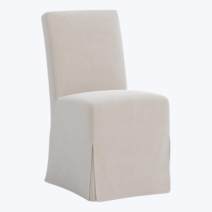 Rye Slipcover Dining Chair Performance Velvet Mineral