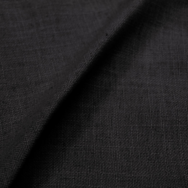 Laurel Settee Zuma Linen Black