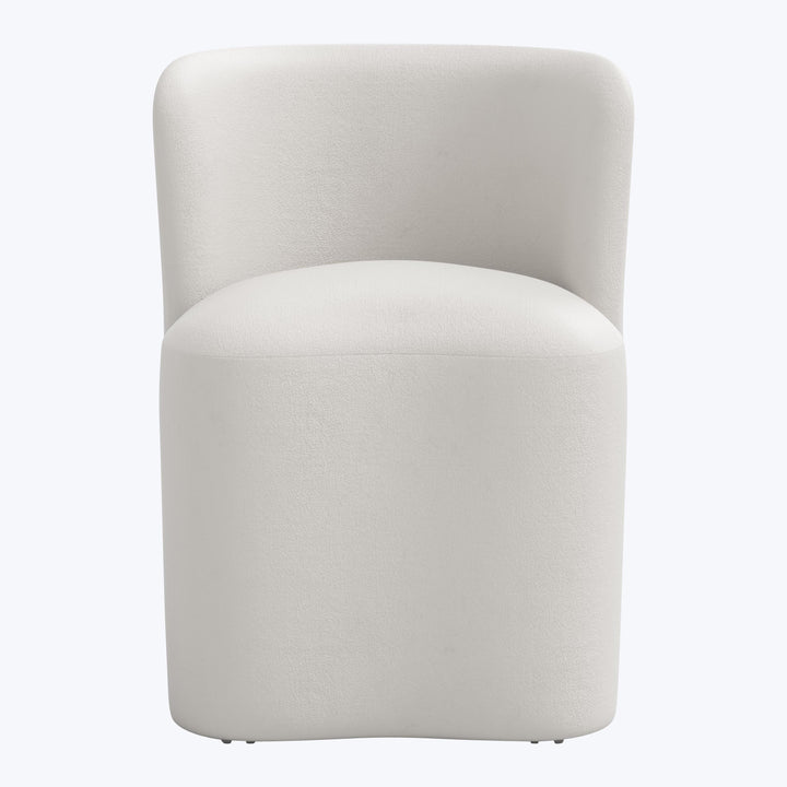 Montague Dining Chair Velvet Light Grey