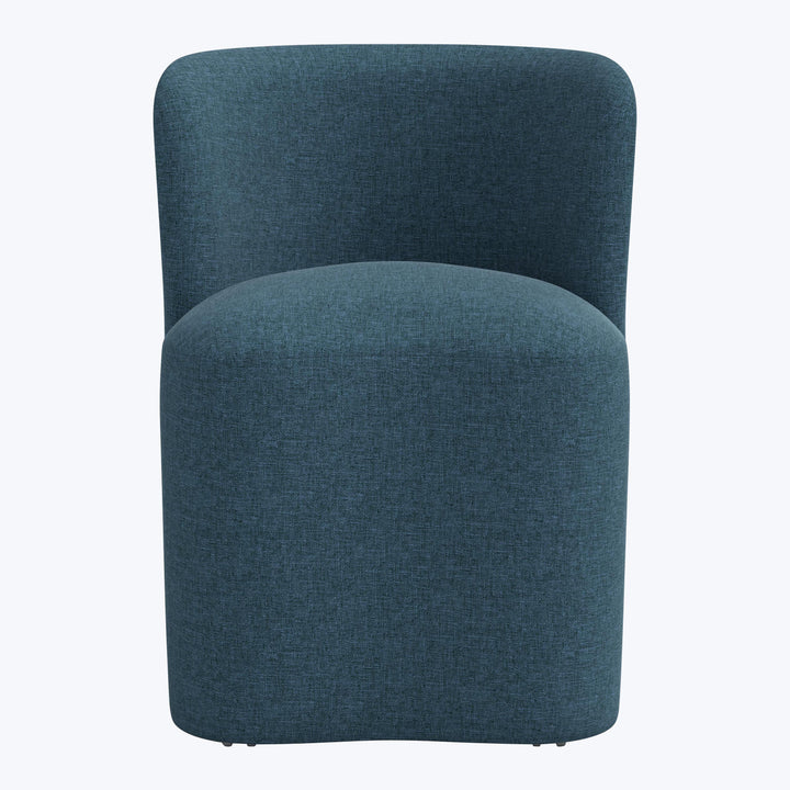 Montague Dining Chair Zuma Linen Navy