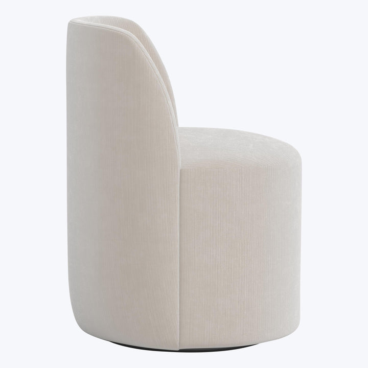 Jessa Swivel Dining Chair Performance Velvet Mineral