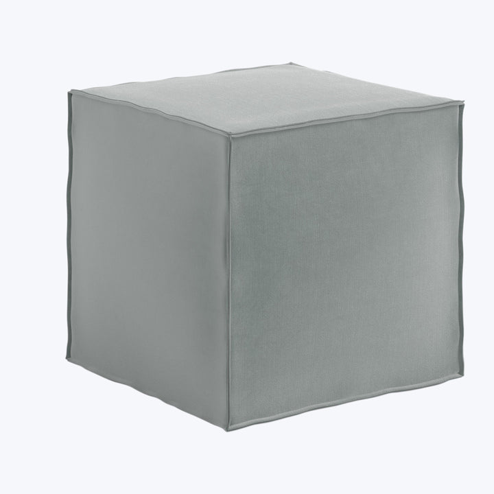 Langston Ottoman Performance Velvet Lichen