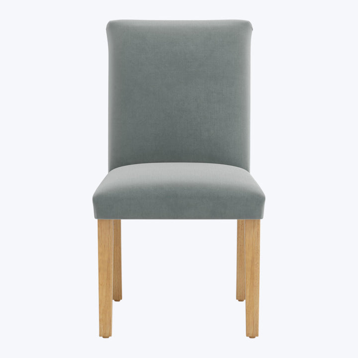 Kristy Dining Chair Performance Velvet Lichen