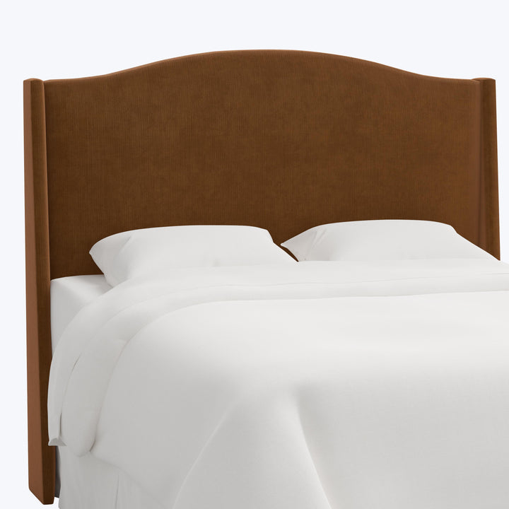 Ellis Headboard Twin / Performance Velvet Copper