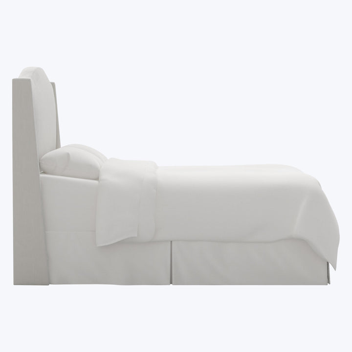 Ellis Headboard Twin / Performance Velvet Snow